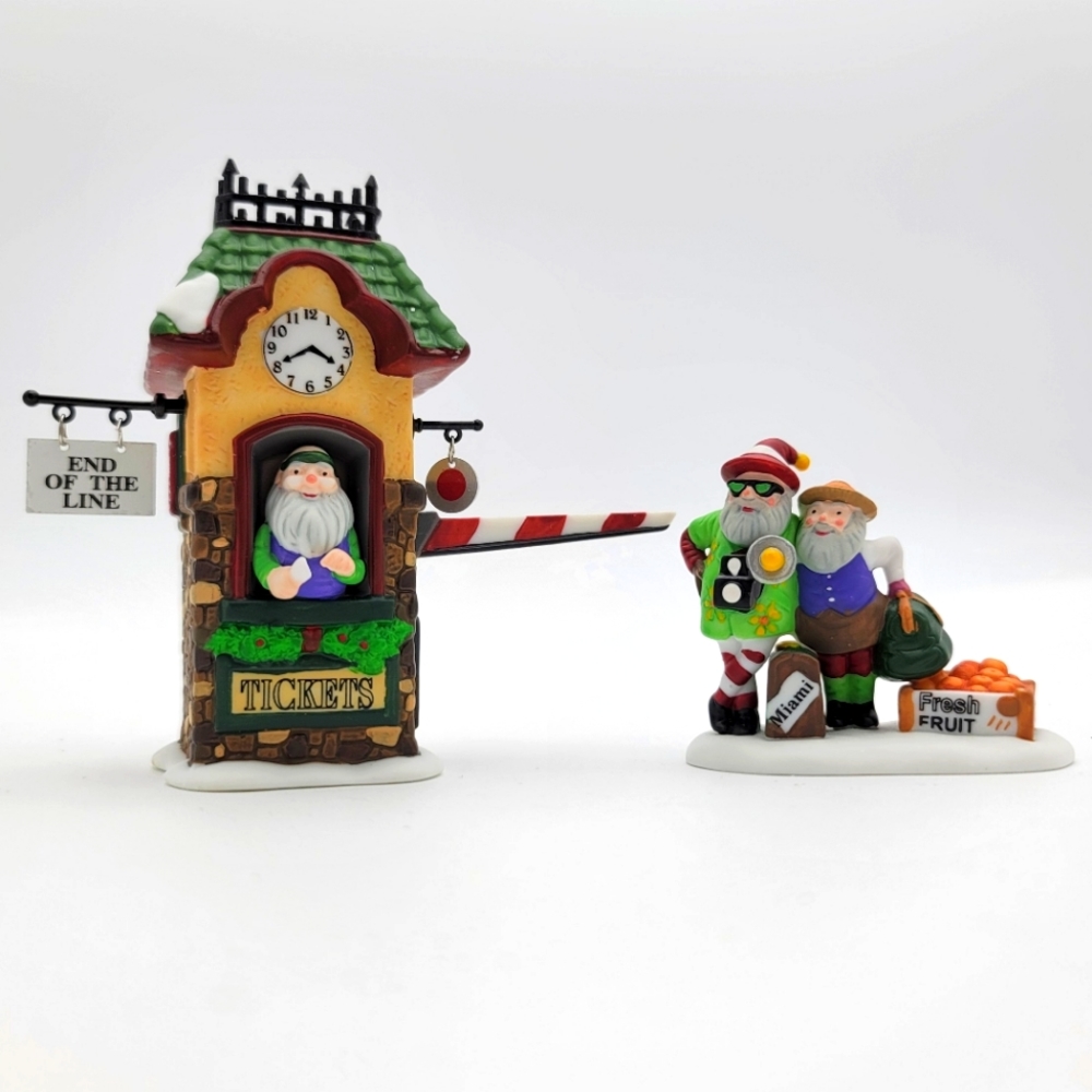 Dept 56 North Pole Village - End of the Line